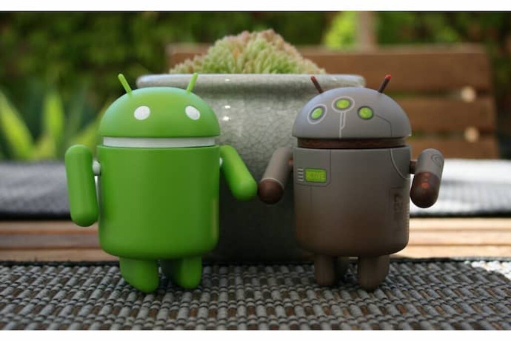 ícones do sistema operacional android