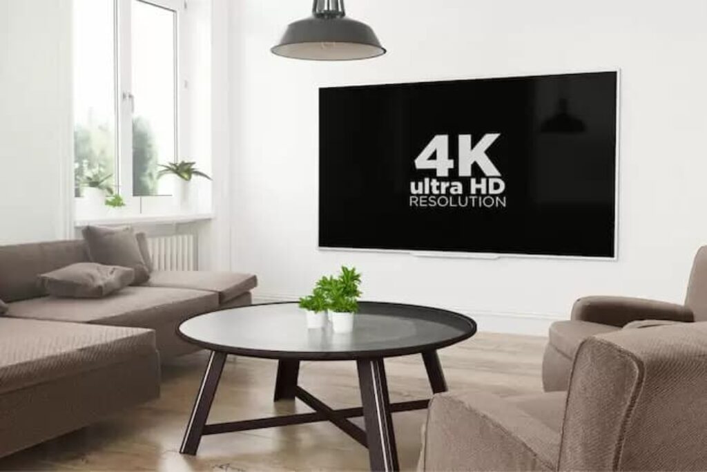 TV com resolução 4K