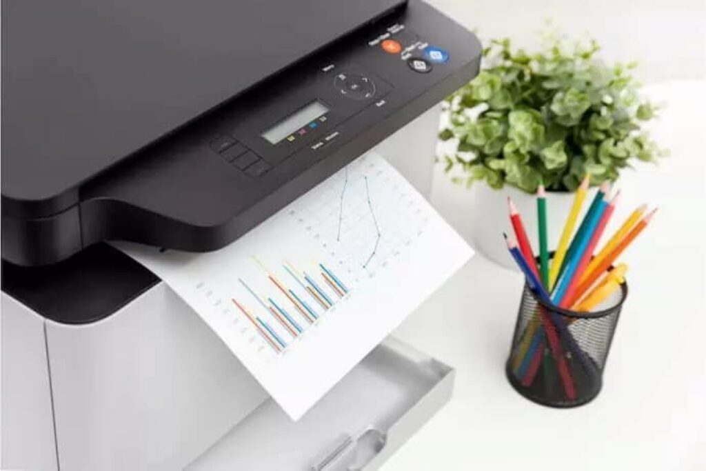 impressora laser para transfer usafa em escritório