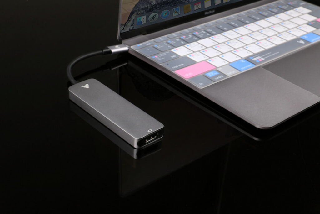 Notebook e hub USB